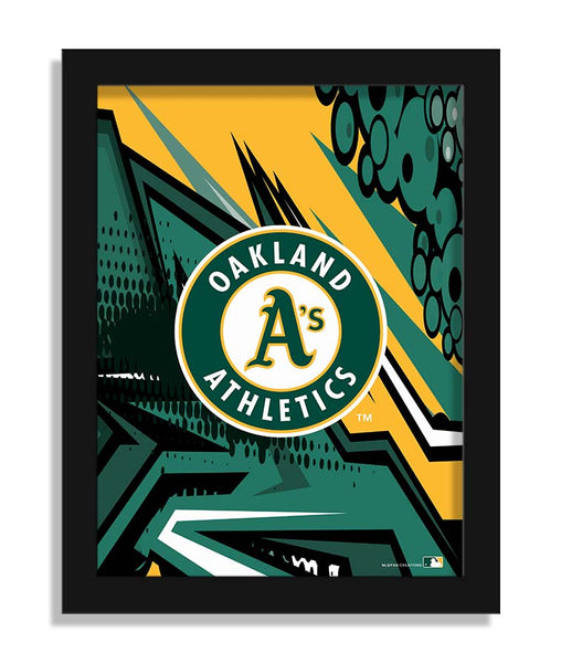 Wholesale MLB2214-Team Comic 12x16 / M2214-Oakland Athletics