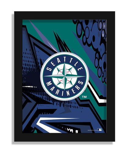 Wholesale MLB2214-Team Comic 12x16 / M2214-Seattle Mariners