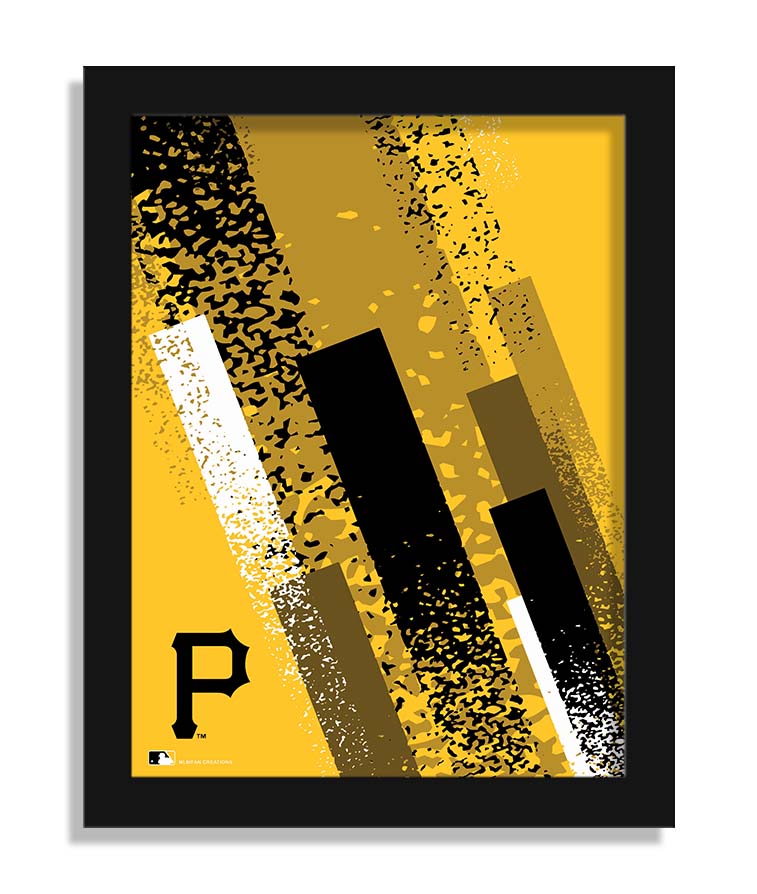 Wholesale MLB2215-Team Color Art 12x16 / M2215-Pittsburgh Pirates