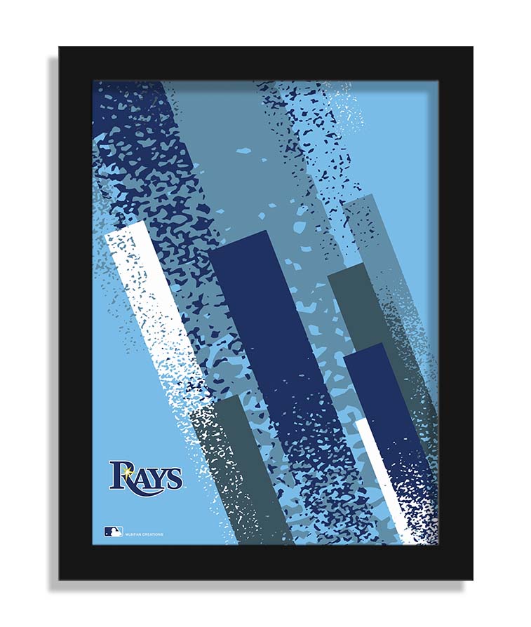 Wholesale MLB2215-Team Color Art 12x16 / M2215-Tampa Bay Rays