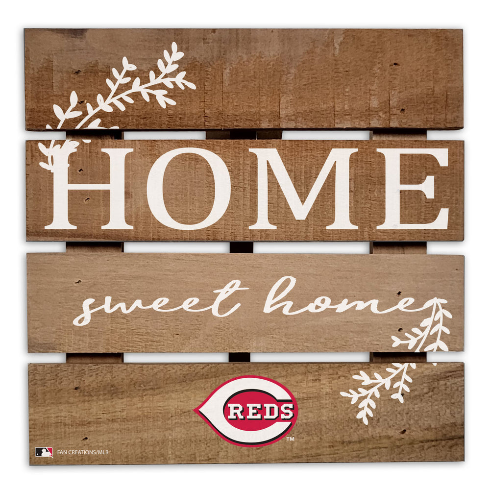 Wholesale MLB2221-Home Sweet Home Trivet Hot Plate / M2221-Cincinnati Reds