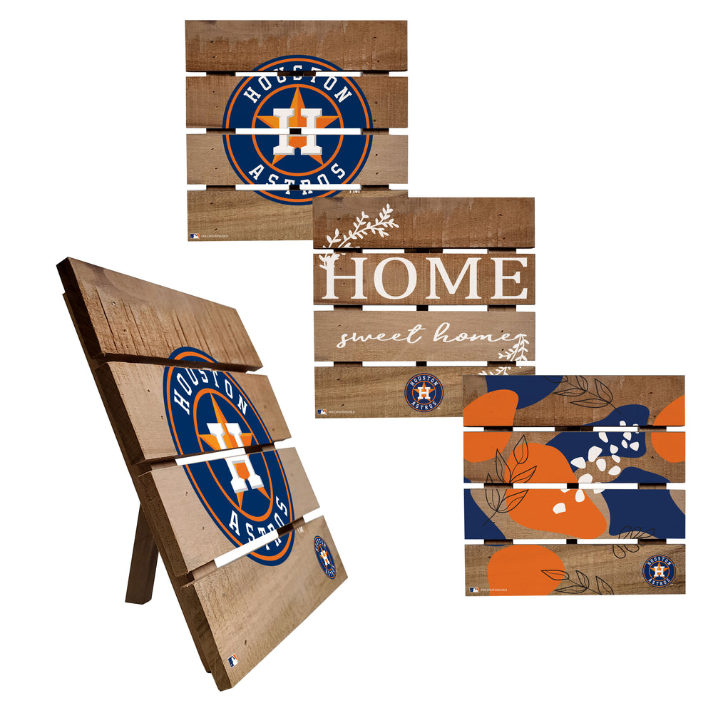 Wholesale MLB2223-Trivet Hot Plate Set of 4 (2221, 2222, 2122x2) / M2221-Houston Astros