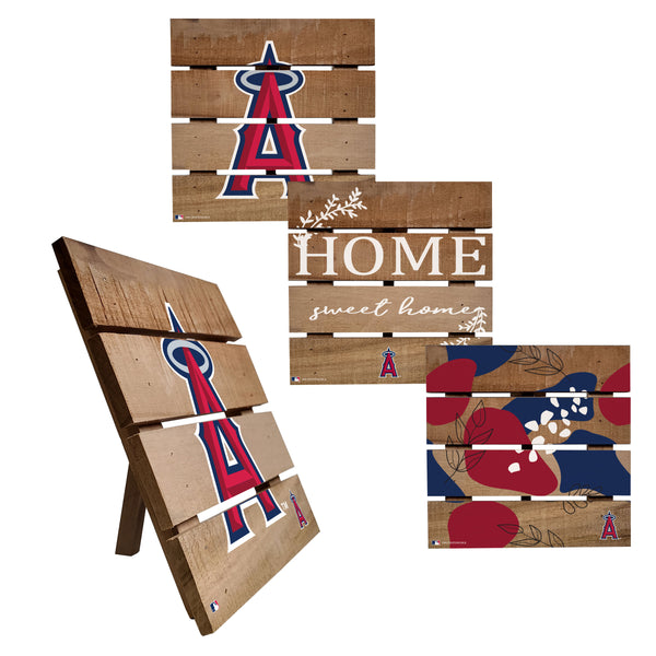 Wholesale MLB2223-Trivet Hot Plate Set of 4 (2221, 2222, 2122x2) / M2221-Los Angeles Angels