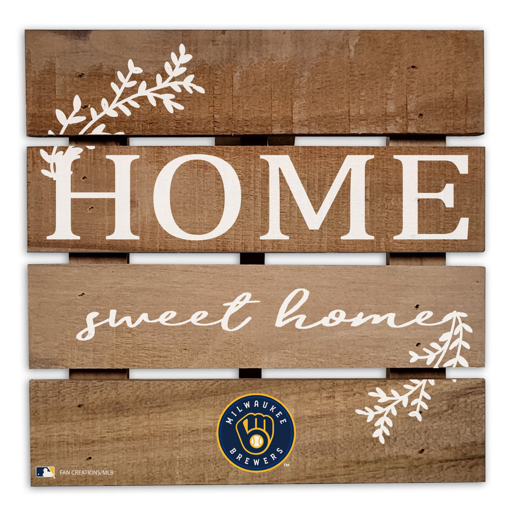 Wholesale MLB2221-Home Sweet Home Trivet Hot Plate / M2221-Milwaukee Brewers