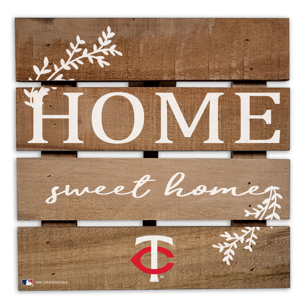 Wholesale MLB2221-Home Sweet Home Trivet Hot Plate / M2221-Minnesota Twins