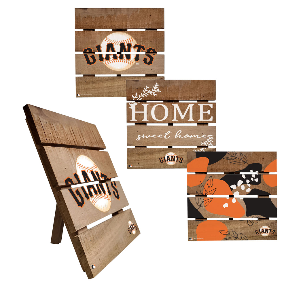 Wholesale MLB2223-Trivet Hot Plate Set of 4 (2221, 2222, 2122x2) / M2221-San Francisco Giants