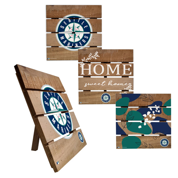 Wholesale MLB2223-Trivet Hot Plate Set of 4 (2221, 2222, 2122x2) / M2221-Seattle Mariners