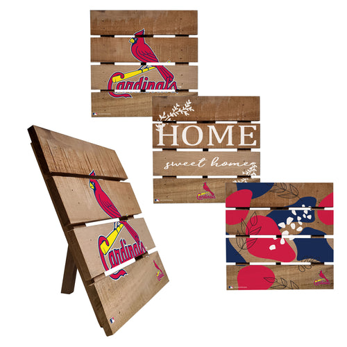 Wholesale MLB2223-Trivet Hot Plate Set of 4 (2221, 2222, 2122x2) / M2221-St. Louis Cardinals