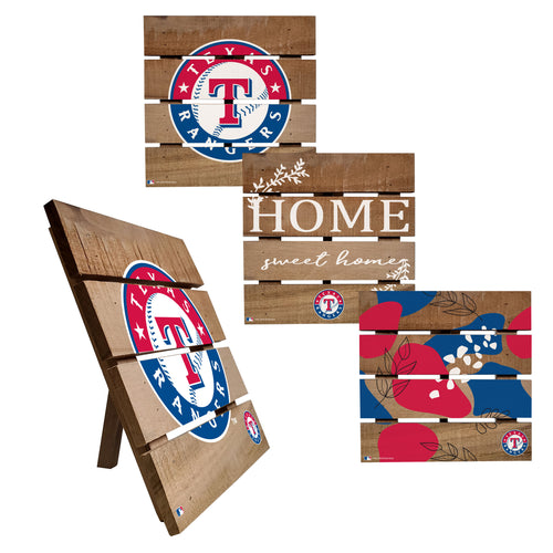 Wholesale MLB2223-Trivet Hot Plate Set of 4 (2221, 2222, 2122x2) / M2221-Texas Rangers