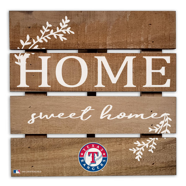 Wholesale MLB2221-Home Sweet Home Trivet Hot Plate / M2221-Texas Rangers