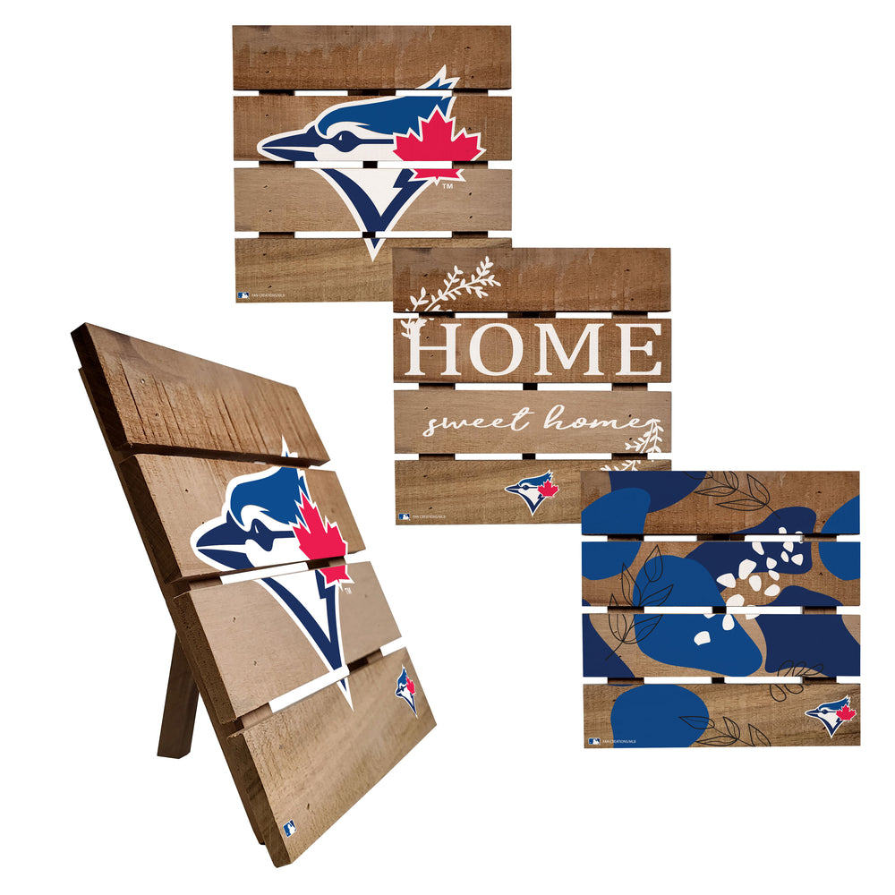 Wholesale MLB2223-Trivet Hot Plate Set of 4 (2221, 2222, 2122x2) / M2221-Toronto Blue Jays