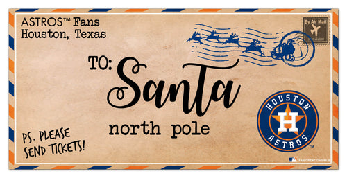 Wholesale MLB1051-To Santa 6x12 / MLB1051-Houston Astros