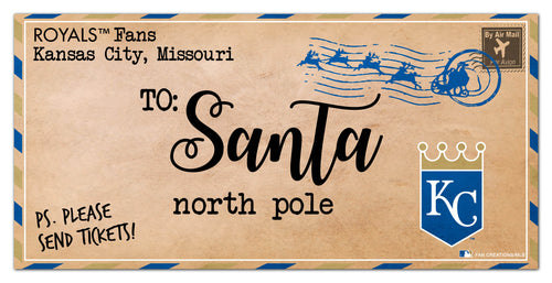 Wholesale MLB1051-To Santa 6x12 / MLB1051-Kansas City Royals