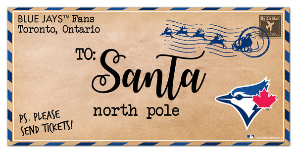 Wholesale MLB1051-To Santa 6x12 / MLB1051-Toronto Blue Jays
