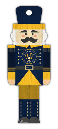 Wholesale MLB1054 - Nutcracker / MLB1054-Milwaukee-Brewers