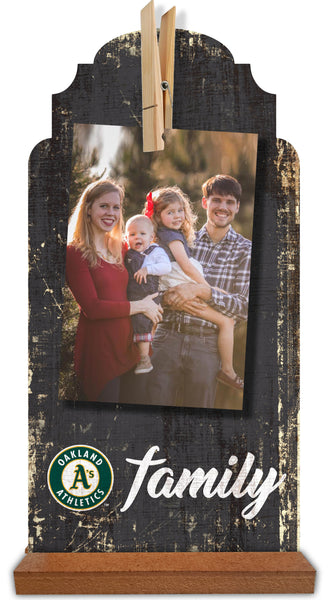 Wholesale MLB1063-Family Tabletop Clothespin 6x12 / MLB1063-Oakland Athletics