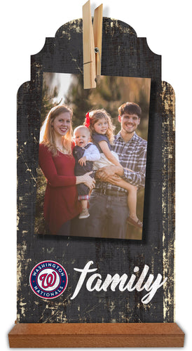 Wholesale MLB1063-Family Tabletop Clothespin 6x12 / MLB1063-Washington Nationals