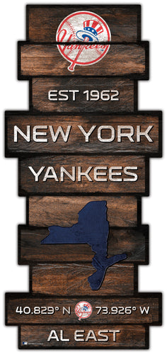 Wholesale MLB2225-Wood Celebration Stack / MLB2225-New York Yankees