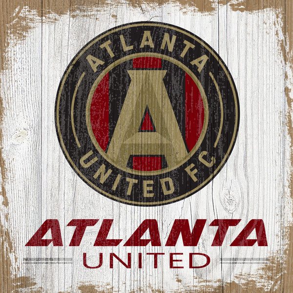 Wholesale MLS0907-Team Logo Block 6x6 / MLS0907-Atlanta United