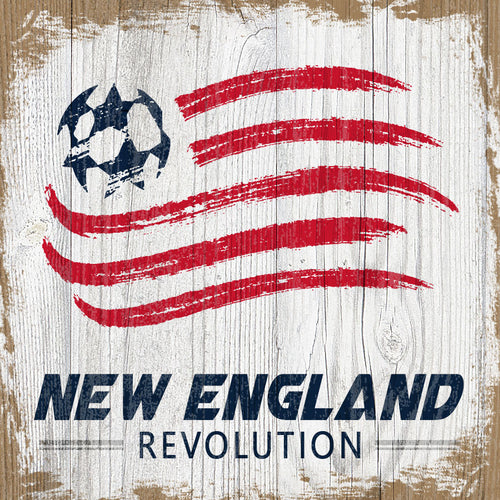 Wholesale MLS0907-Team Logo Block 6x6 / MLS0907-New England Revolution