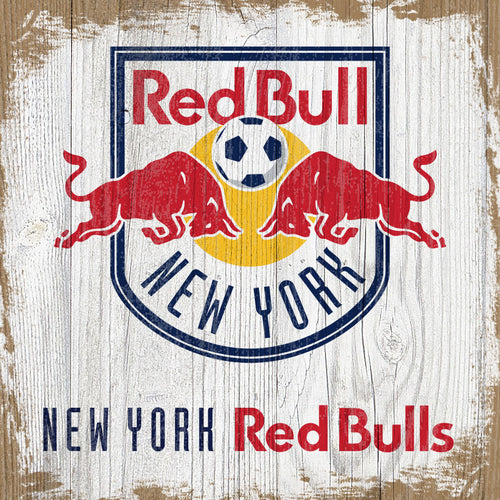 Wholesale MLS0907-Team Logo Block 6x6 / MLS0907-New York Red Bulls