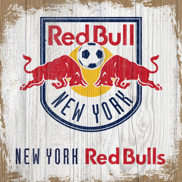 Wholesale MLS0907-Team Logo Block 6x6 / MLS0907-New York Red Bulls