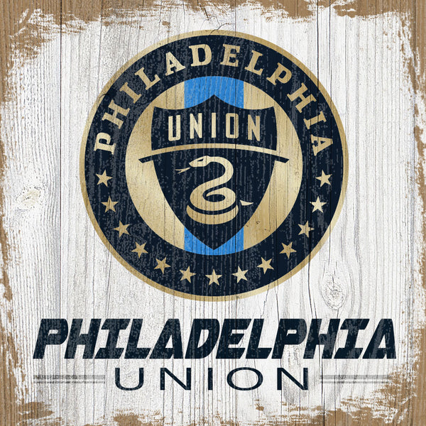 Wholesale MLS0907-Team Logo Block 6x6 / MLS0907-Philadelphia Union