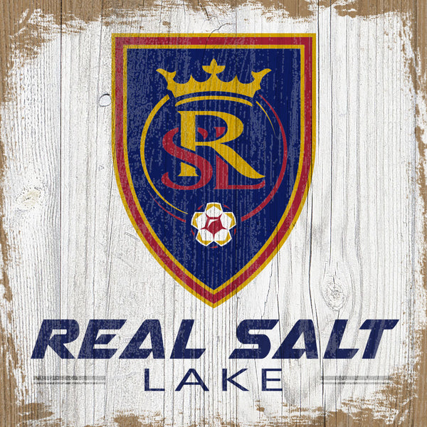 Wholesale MLS0907-Team Logo Block 6x6 / MLS0907-Real Salt Lake