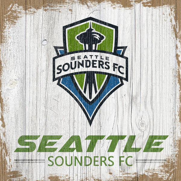 Wholesale MLS0907-Team Logo Block 6x6 / MLS0907-Seattle Sounders