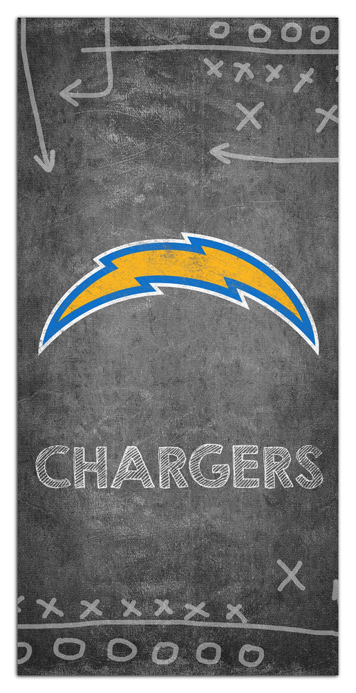 Wholesale NFL1035-Chalk Playbook 6x12 / N0135-Los Angeles Chargers