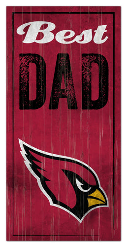 Wholesale NFL0632-Best Dad 6x12 / N0632-Arizona Cardinals