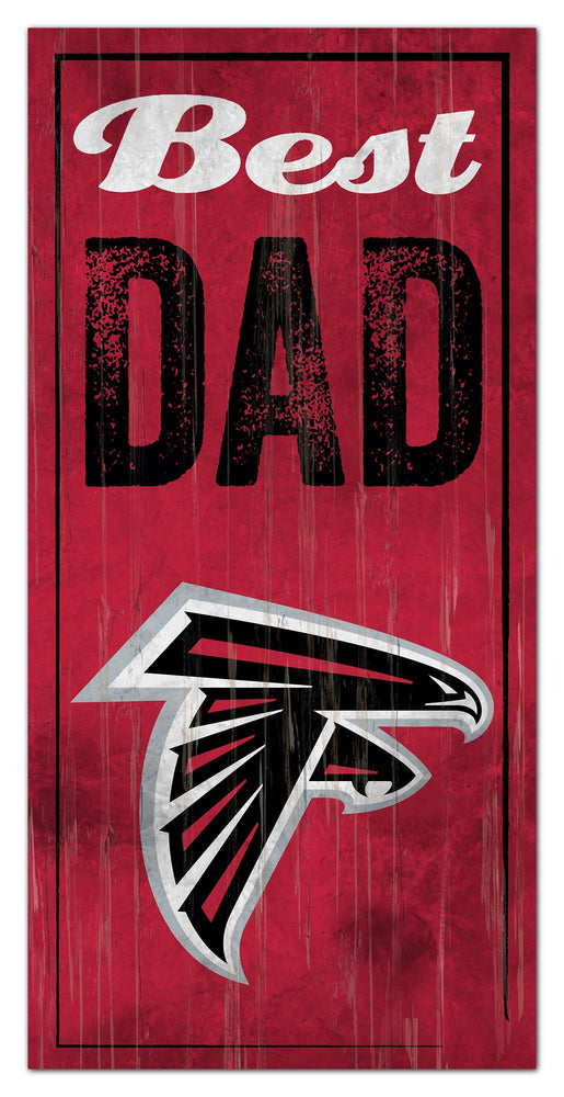 Wholesale NFL0632-Best Dad 6x12 / N0632-Atlanta Falcons