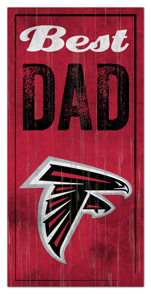 Wholesale NFL0632-Best Dad 6x12 / N0632-Atlanta Falcons