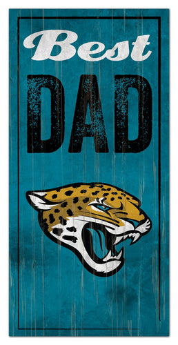 Wholesale NFL0632-Best Dad 6x12 / N0632-Jacksonville Jaguars