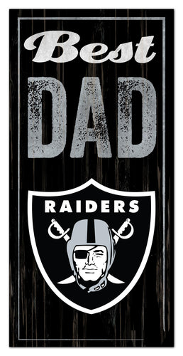 Wholesale NFL0632-Best Dad 6x12 / N0632-Las Vegas Raiders