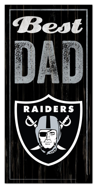 Wholesale NFL0632-Best Dad 6x12 / N0632-Las Vegas Raiders