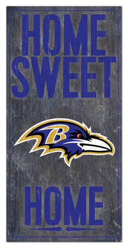 Wholesale NFL0653-Home Sweet Home 6x12 / N0653-Baltimore Ravens