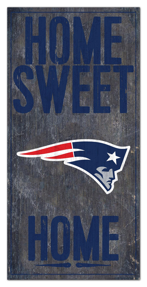 Wholesale NFL0653-Home Sweet Home 6x12 / N0653-New England Patriots
