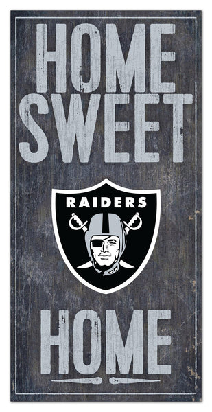 Wholesale NFL0653-Home Sweet Home 6x12 / N0653-Oakland Raiders