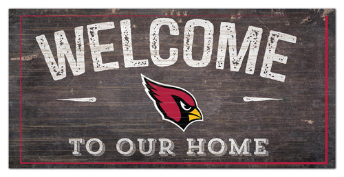 Wholesale NFL0654-Welcome Distressed 6x12 / N0654-Arizona Cardinals