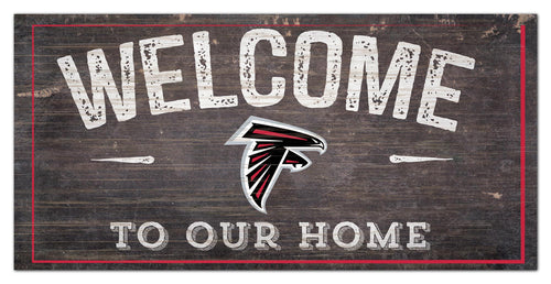Wholesale NFL0654-Welcome Distressed 6x12 / N0654-Atlanta Falcons