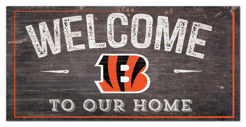 Wholesale NFL0654-Welcome Distressed 6x12 / N0654-Cincinnati Bengals