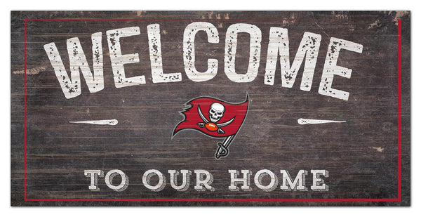 Wholesale NFL0654-Welcome Distressed 6x12 / N0654-Tampa Bay Buccaneers