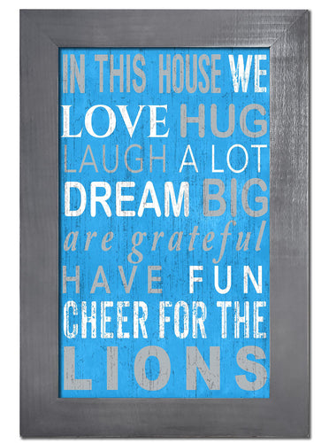 Wholesale NFL0725-In This House 11x19 (Khols Resize) / N0725-Detroit Lions
