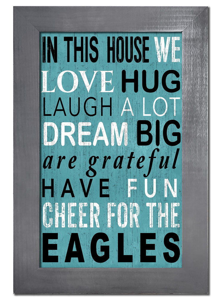 Wholesale NFL0725-In This House 11x19 (Khols Resize) / N0725-Philadelphia Eagles