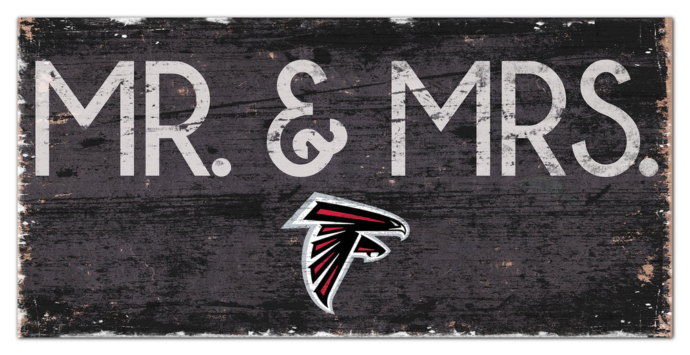 Wholesale NFL0732-Mr & Mrs 6x12 / N0732-Atlanta Falcons