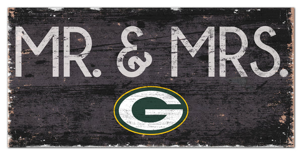 Wholesale NFL0732-Mr & Mrs 6x12 / N0732-Green Bay Packers