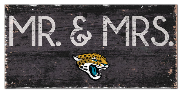 Wholesale NFL0732-Mr & Mrs 6x12 / N0732-Jacksonville Jaguars