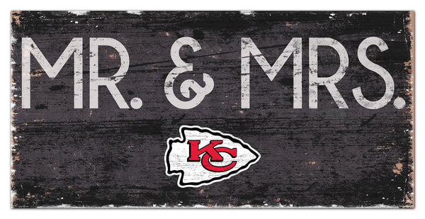 Wholesale NFL0732-Mr & Mrs 6x12 / N0732-Kansas City Chiefs