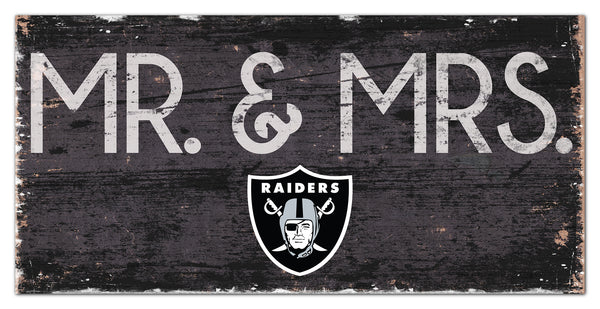 Wholesale NFL0732-Mr & Mrs 6x12 / N0732-Las Vegas Raiders
